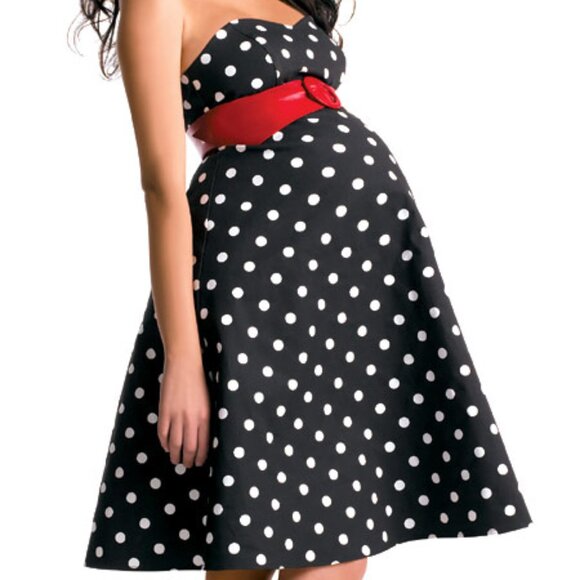 Wedding Prom Dress XL Rockabilly Lolita 50s Strapless or w Straps XL - Picture 2 of 13